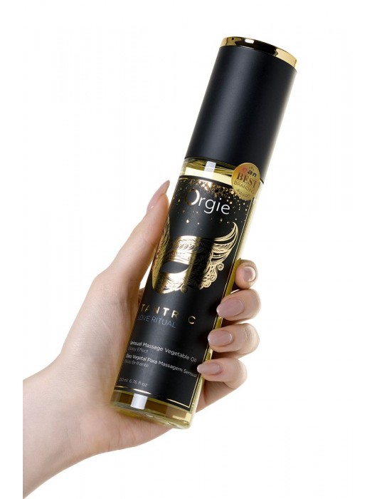 Растительное массажное масло Orgie Tantric Love Ritual - 200 мл. - ORGIE - купить с доставкой в Оренбурге
