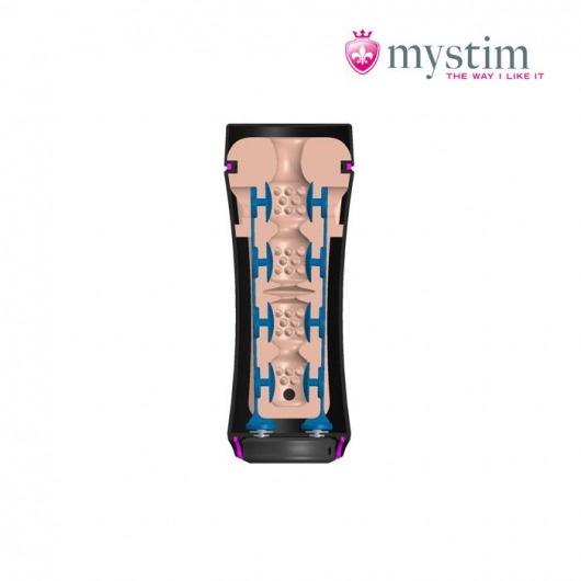 Мастурбатор-анус Opus E Donut с возможностью подключения электростимуляции - MyStim - купить с доставкой в Оренбурге