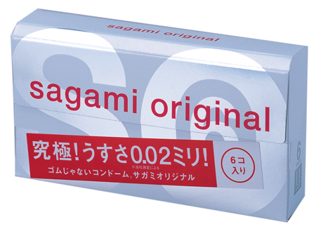 Ультратонкие презервативы Sagami Original - 6 шт. - Sagami - купить с доставкой в Оренбурге