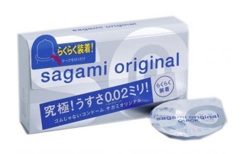 Ультратонкие презервативы Sagami Original QUICK - 6 шт. - Sagami - купить с доставкой в Оренбурге