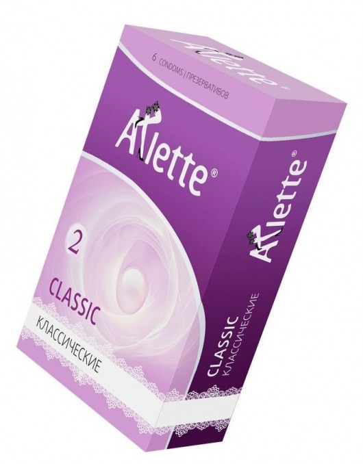 Классические презервативы Arlette Classic - 6 шт. - Arlette - купить с доставкой в Оренбурге