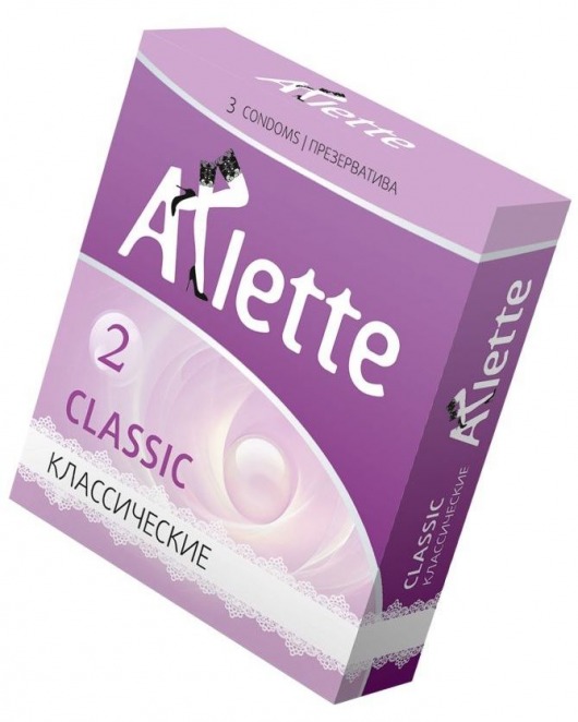 Классические презервативы Arlette Classic - 3 шт. - Arlette - купить с доставкой в Оренбурге