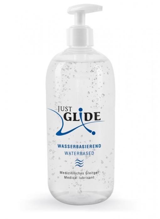 Гель-смазка на водной основе Just Glide с дозатором - 500 мл. - Orion - купить с доставкой в Оренбурге