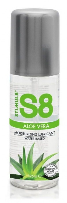 Лубрикант на водной основе S8 Aloe Vera Lube - 125 мл. - Stimul8 - купить с доставкой в Оренбурге