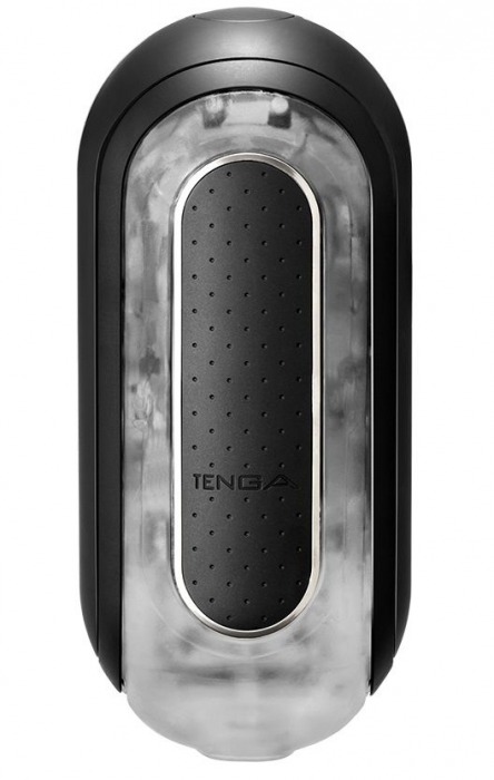 Черный мастурбатор Flip Zero с вибрацией - Tenga - в Оренбурге купить с доставкой