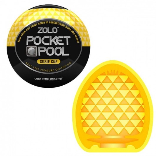 Эластичный мастурбатор Zolo Susie Cue - Zolo - в Оренбурге купить с доставкой