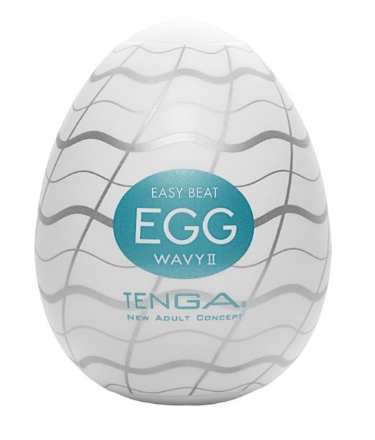 Мастурбатор-яйцо EGG Wavy II - Tenga - в Оренбурге купить с доставкой