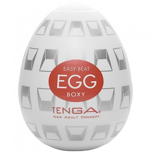 Мастурбатор-яйцо EGG Boxy - Tenga - в Оренбурге купить с доставкой