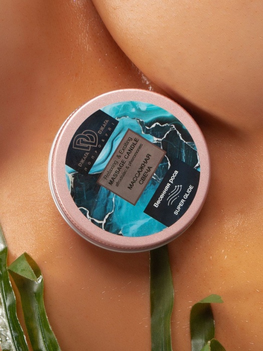 Массажная свеча  Весенняя роса - БиоМед - купить с доставкой в Оренбурге