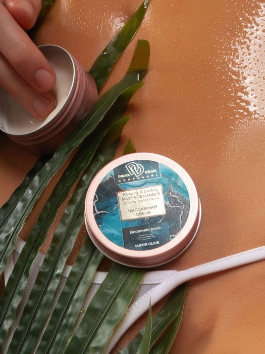 Массажная свеча  Весенняя роса - БиоМед - купить с доставкой в Оренбурге