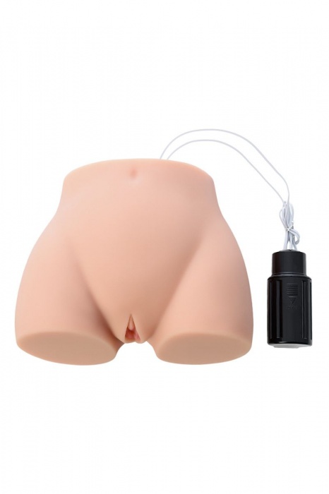 Мастурбатор-полуторс Cherry с вибрацией и двумя любовными тоннелями - KOKOS - в Оренбурге купить с доставкой