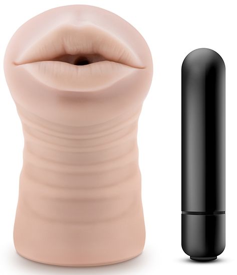 Телесный мастурбатор-ротик Skye - Blush Novelties - в Оренбурге купить с доставкой