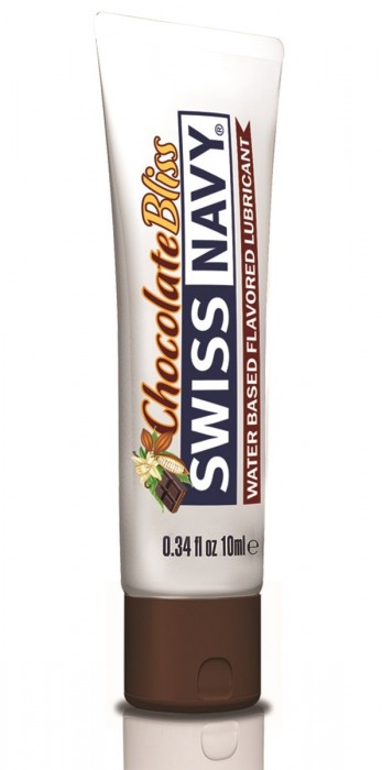 Лубрикант с ароматом шоколада Swiss Navy Chocolate Bliss Lube - 10 мл. - Swiss navy - купить с доставкой в Оренбурге