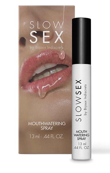 Спрей для усиления слюноотделения Slow Sex Mouthwatering Spray - 13 мл. - Bijoux Indiscrets - купить с доставкой в Оренбурге