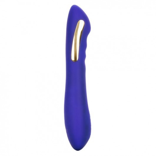 Фиолетовый вибратор с электростимуляцией Intimate E-Stimulator Petite Wand - 18,5 см. - California Exotic Novelties - купить с доставкой в Оренбурге