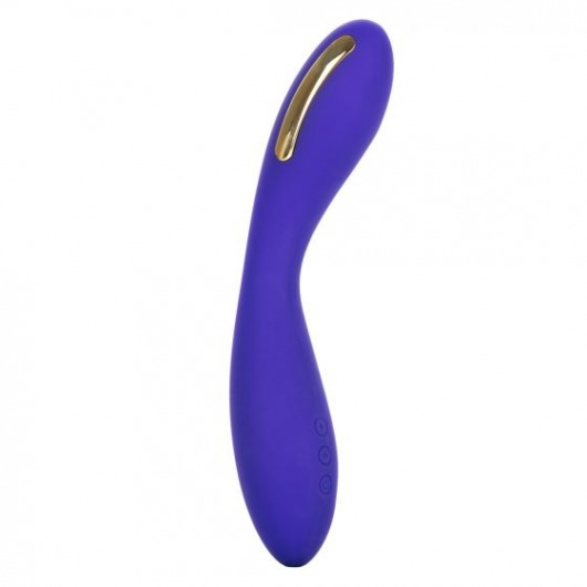 Фиолетовый вибратор с электростимуляцией Intimate E-Stimulator Wand - 21,5 см. - California Exotic Novelties - купить с доставкой в Оренбурге