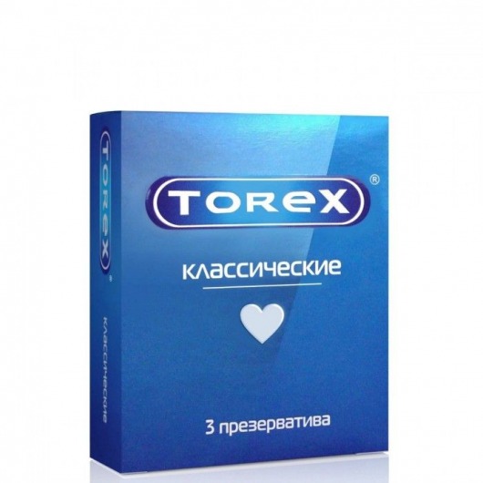 Гладкие презервативы Torex  Классические  - 3 шт. - Torex - купить с доставкой в Оренбурге