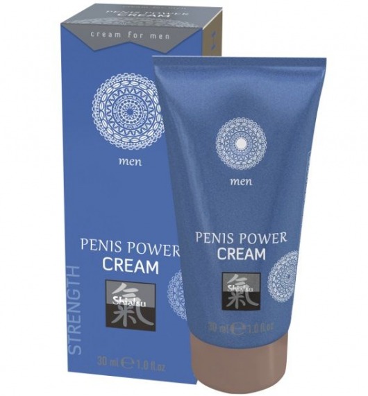 Возбуждающий крем для мужчин Penis Power Cream - 30 мл. - Shiatsu - купить с доставкой в Оренбурге