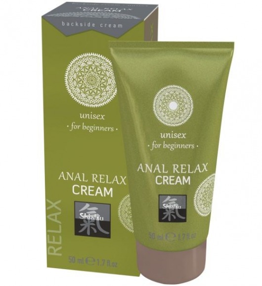 Анальный крем Anal Relax Cream - 50 мл. - Shiatsu - купить с доставкой в Оренбурге