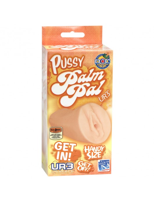 Мастурбатор-вагина Palm Pal Natural ULTRASKYN Masturbator Pussy - Doc Johnson - в Оренбурге купить с доставкой