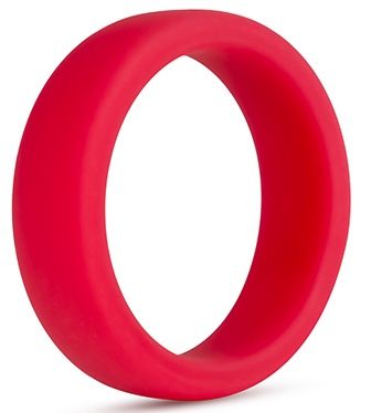 Красное эрекционное кольцо Silicone Go Pro Cock Ring - Blush Novelties - в Оренбурге купить с доставкой