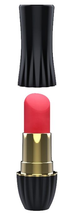 Клиторальный стимулятор-помада LIPSTICK - 9,3 см. - Dream Toys - купить с доставкой в Оренбурге