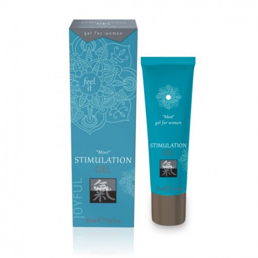 Возбуждающий интимный гель STIMULATION GEL Mint - 30 мл. - Shiatsu - купить с доставкой в Оренбурге