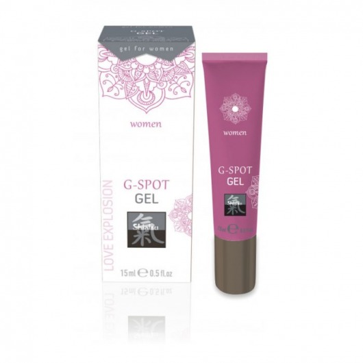 Возбуждающий интимный гель G-SPOT GEL - 15 мл. - Shiatsu - купить с доставкой в Оренбурге