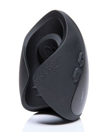 Черный инновационный мужской вибратор PULSE SOLO ESSENTIAL - Hot Octopuss - в Оренбурге купить с доставкой