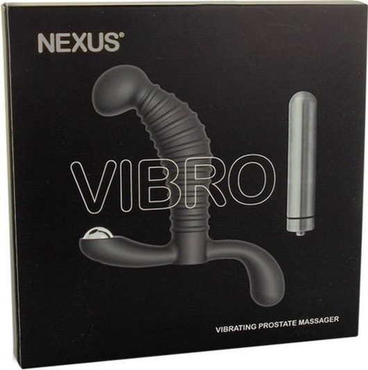 Стимулятор простаты Nexus Vibro Black - 10,2 см. - Nexus Range - в Оренбурге купить с доставкой