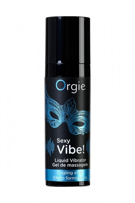 Гель для массажа ORGIE Sexy Vibe Liquid Vibrator с эффектом вибрации - 15 мл. - ORGIE - купить с доставкой в Оренбурге