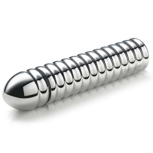 Рельефный фаллос для интенсивного электросекса Groovey George - 20 см. - MyStim - купить с доставкой в Оренбурге