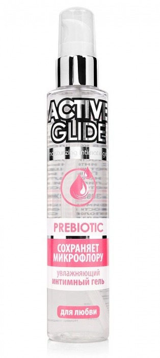 Увлажняющий интимный гель Active Glide Prebiotic - 100 гр. - Биоритм - купить с доставкой в Оренбурге