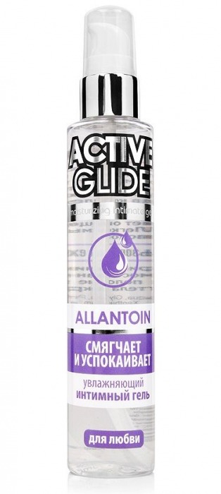 Увлажняющий интимный гель Active Glide Allantoin - 100 гр. - Биоритм - купить с доставкой в Оренбурге