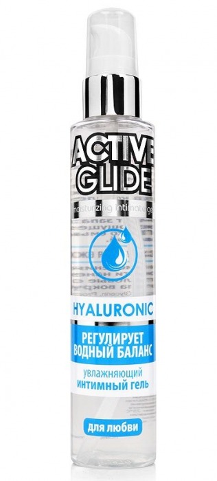 Увлажняющий интимный гель Active Glide Hyaluronic - 100 гр. - Биоритм - купить с доставкой в Оренбурге