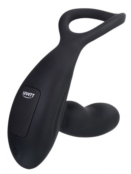 Черный стимулятор простаты Maud с вибрацией - Levett - в Оренбурге купить с доставкой