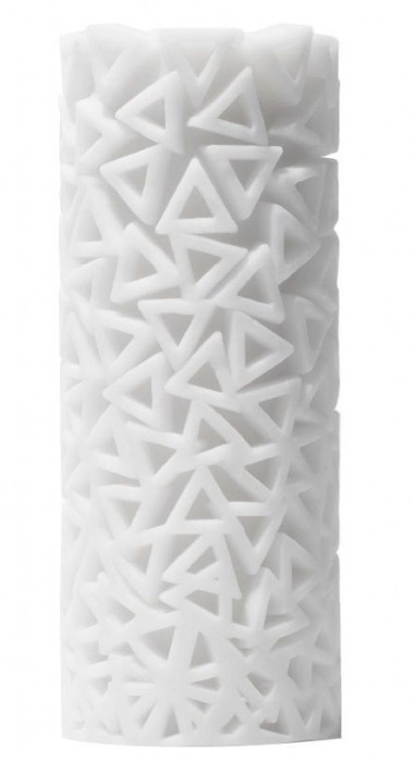 Белый 3D мастурбатор PILE - Tenga - в Оренбурге купить с доставкой