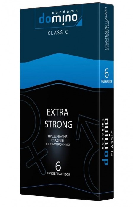 Суперпрочные презервативы DOMINO Extra Strong - 6 шт. - Domino - купить с доставкой в Оренбурге