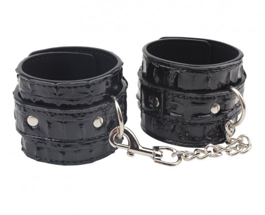 Черные наручники Surrender Wrist Restraints - Chisa - купить с доставкой в Оренбурге