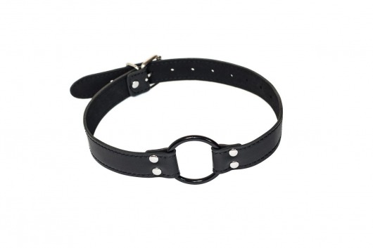 Черный кляп-кольцо Modesty - Lola Games - купить с доставкой в Оренбурге