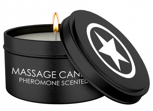 Массажная свеча с феромонами Massage Candle Pheromone Scented - Shots Media BV - купить с доставкой в Оренбурге