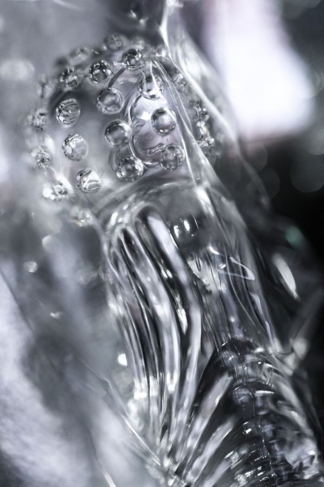 Прозрачная рельефная насадка на палец Ricol - 8 см. - A-toys