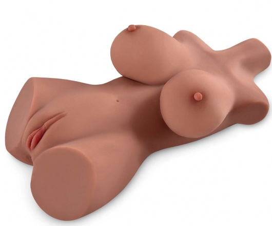 Кофейный мастурбатор-торс Perfect 10 Torso - Pipedream - в Оренбурге купить с доставкой