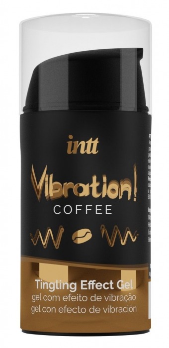 Жидкий интимный гель с эффектом вибрации Vibration! Coffee - 15 мл. - INTT - купить с доставкой в Оренбурге