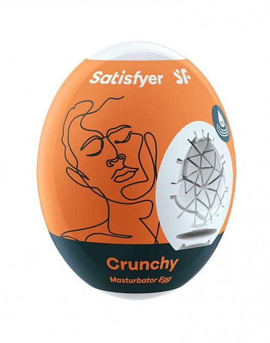 Мастурбатор-яйцо Satisfyer Crunchy Mini Masturbator - Satisfyer - в Оренбурге купить с доставкой