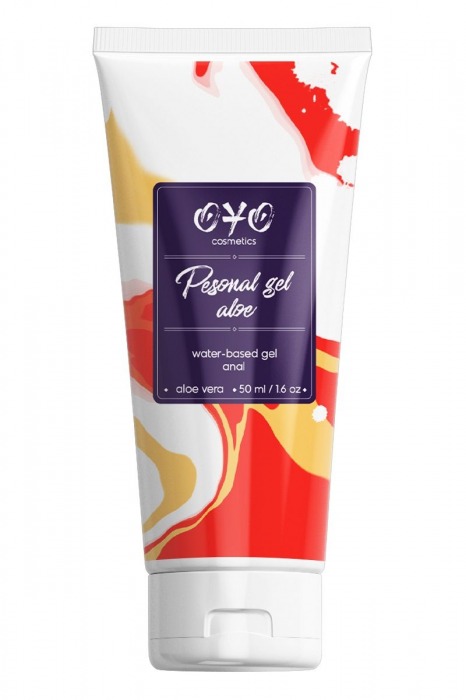 Анальная смазка на водной основе OYO Personal Gel Aloe - 50 мл. - OYO - купить с доставкой в Оренбурге