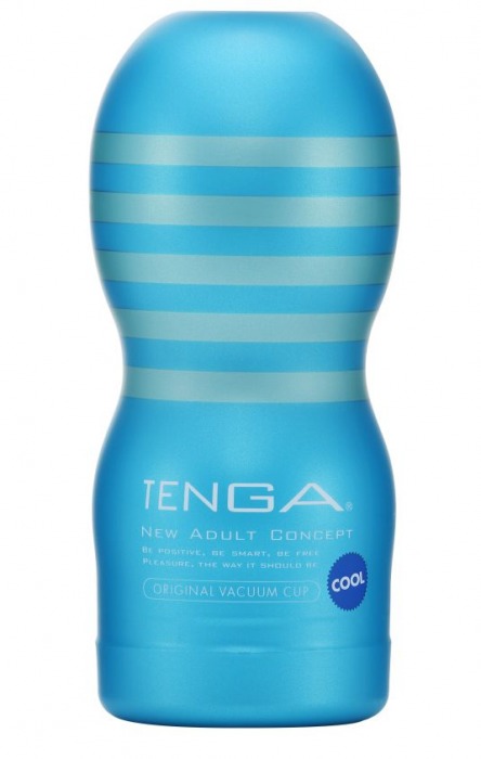 Мастурбатор с охлаждающей смазкой TENGA Original Vacuum Cup Cool - Tenga - в Оренбурге купить с доставкой