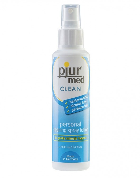 Гигиенический спрей pjur MED Clean Spray - 100 мл. - Pjur - купить с доставкой в Оренбурге