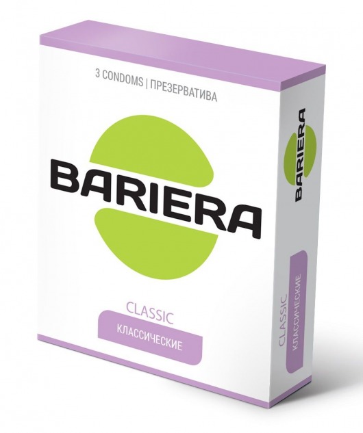 Классические презервативы Bariera Classic - 3 шт. - Bariera - купить с доставкой в Оренбурге