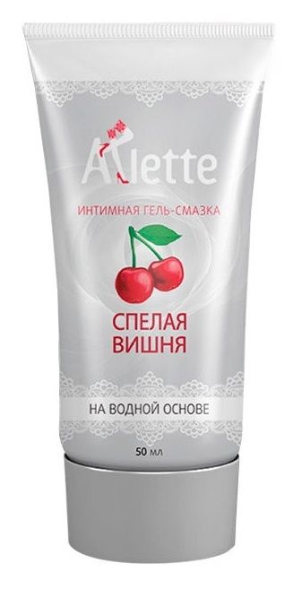 Интимная гель-смазка на водной основе Arlette  Спелая вишня  - 50 мл. - Arlette - купить с доставкой в Оренбурге